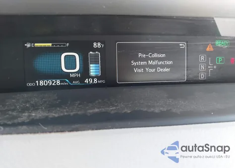 2016 Toyota Prius Three Touring from USA, damaged, VIN JTDKARFUXG3011181